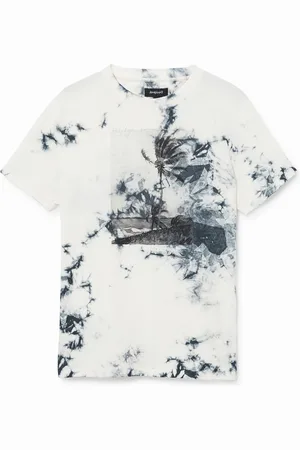 Desigual Tie-dye T-shirt van 100% katoen