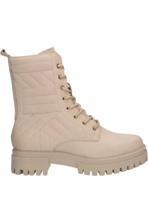 Shoecolate Enkellaarsjes Wit