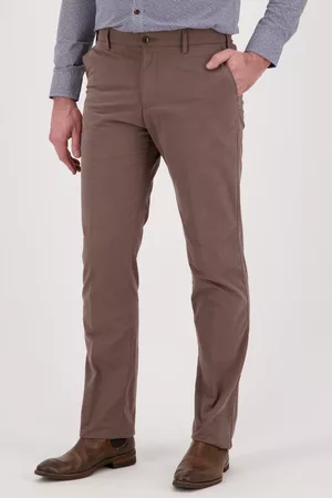 Brassville Heren Chino's - Taupe chino Vancouver - Regular fit, Heren, Merk: , Maat: 42