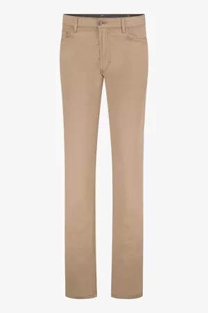 Brassville Heren Broeken - Bruine broek - jackson - regular fit, Heren, Merk: , Maat: 31