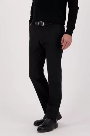 Brassville Heren Chino's - Zwarte chino - Vancouver - regular fit, Heren, Merk: , Maat: 42