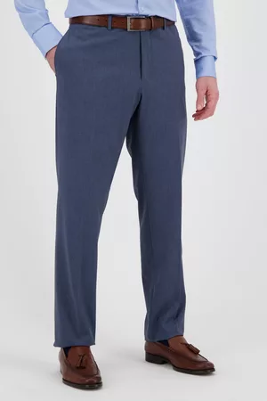 Dansaert Black Heren Broeken voor pakken - Mediumblauwe kostuumbroek - comfort fit, Heren, Merk: , Maat: 44
