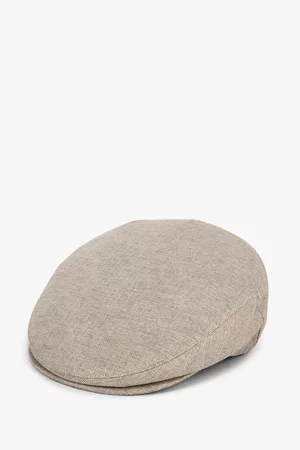 Michaelis Heren Petten - Lichtgrijze flat cap, Heren, Merk: , Maat: 56