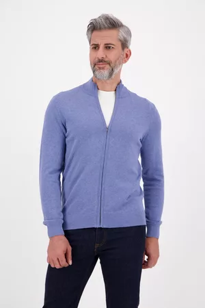 Dansaert Blue Heren Cardigans - Lichtblauwe cardigan, Heren, Merk: , Maat: S