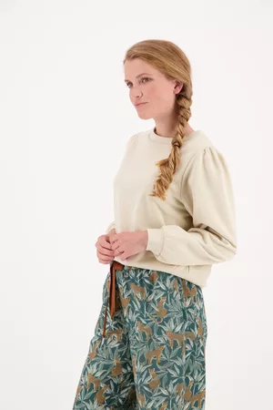 Liberty Island Dames Fleece truien - Trui met gouden lurex, Dames, Merk: , Maat: S