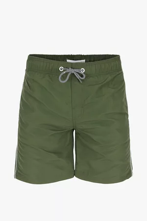 Casual Friday Heren Broeken - Olijfgroene zwembroek, Heren, Merk: , Maat: S