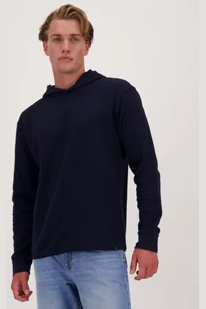 Ravøtt Navy T-shirt met kap - Collectie Metejoor