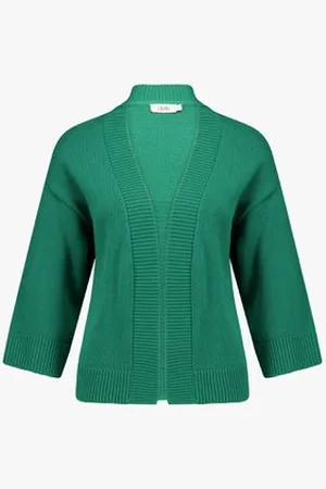 Libelle Donkergroene cardigan