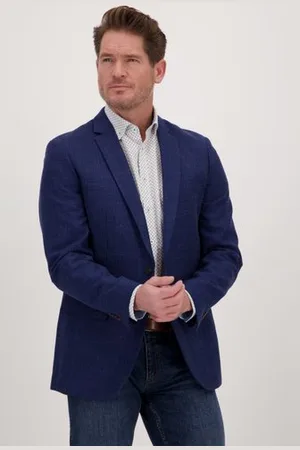 Dansaert Blue Donkerblauwe blazer - Regular fit