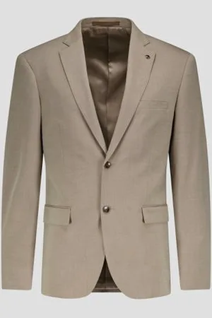 Dansaert Black Lichtbeige kostuumvest - Cruise - Comfort fit