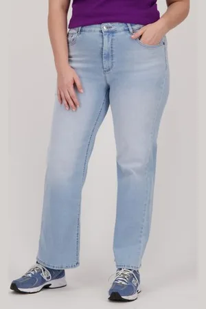 ONLY Wijde lichtblauwe jeans
