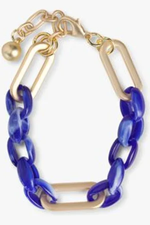 Liberty Island Schakelarmband in en mat goud