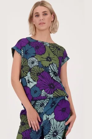 Libelle Blouse met bloemenprint