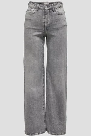 JDY Grijze jeans - Wide leg fit