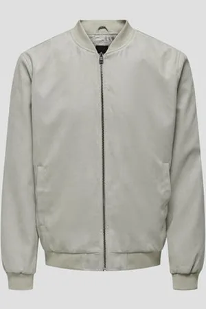 Only & Sons Grijsbeige bomberjack