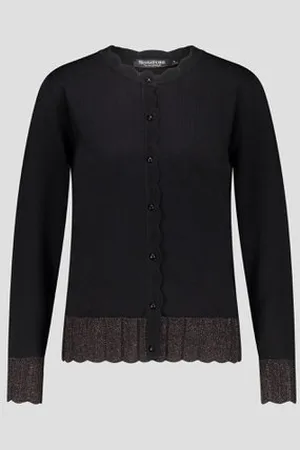 Signature Zwarte cardigan