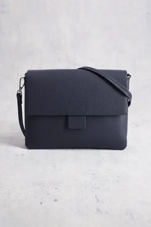 Liberty Island Donkerblauwe handtas met lederlook