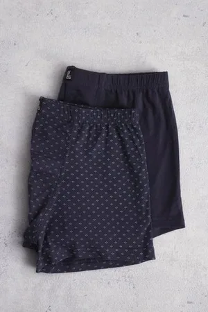 Liberty Island Donkerblauwe boxer - Trunk pants - Set van 2