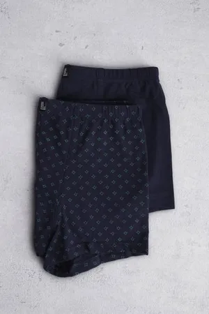 Liberty Island Donkerblauwe boxer - Trunk pants - Set van 2