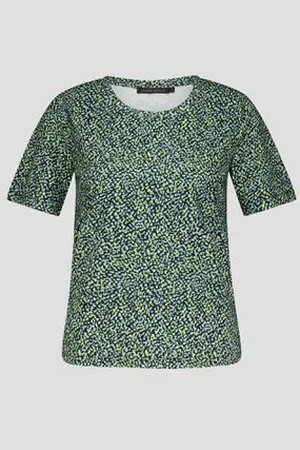 Claude Arielle T-shirt met fijne gestipte print