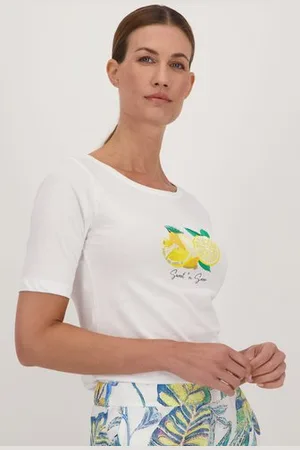 More & More T-shirt met opdruk