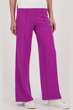 Liberty Island Paarse broek met stretch
