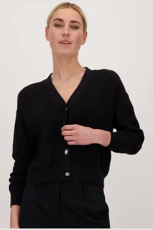 Liberty Island Korte zwarte cardigan