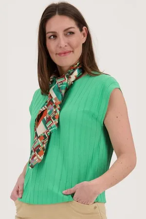 Claude Arielle Fijn truitje zonder mouwen