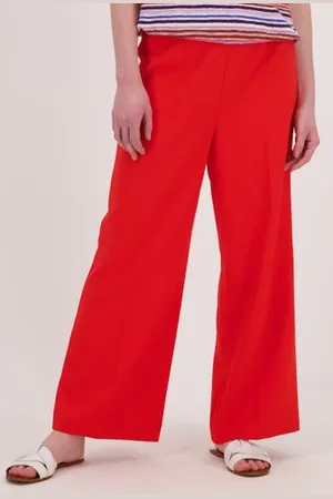 Libelle Rode wijde broek - 7/8 lengte