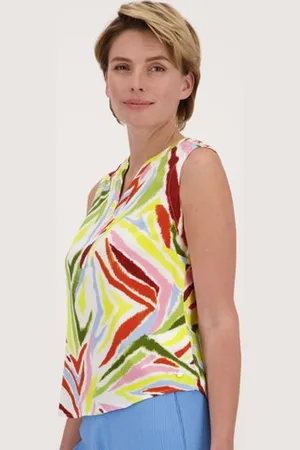 Claude Arielle Topje met kleurrijke print