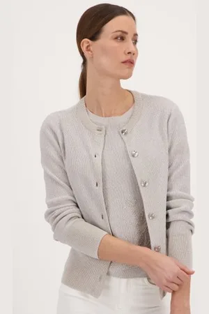 D Auvry Zilveren cardigan