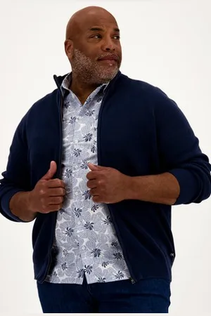 Jefferson Donkerblauwe cardigan