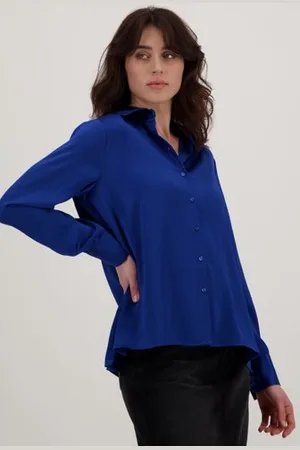 JDY Kobaltblauwe blouse