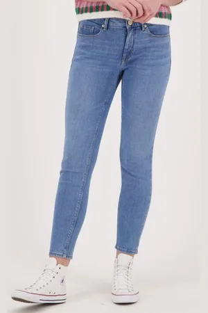 Opus Blauwe jeans - Elma - skinny - L28