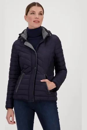 Barbara Lebek Donkerblauwe puffer jacket