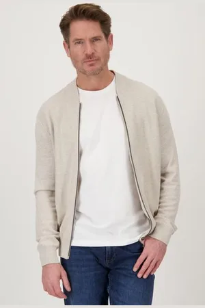 Dansaert Blue Tricot cardigan met rits
