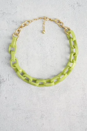 Liberty Island Groene schakelketting