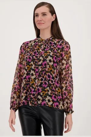 More & More Blouse met kleurrijke bloemenprint