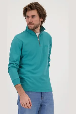 Ravøtt Sweater met korte rits