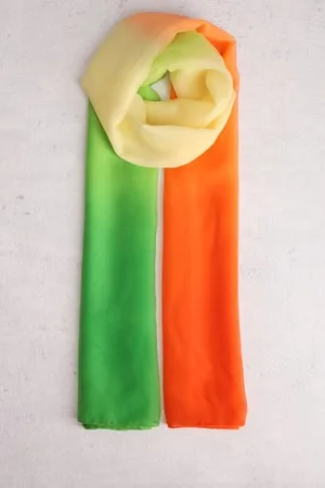 Liberty Island Fijn sjaaltje met ombré kleuren