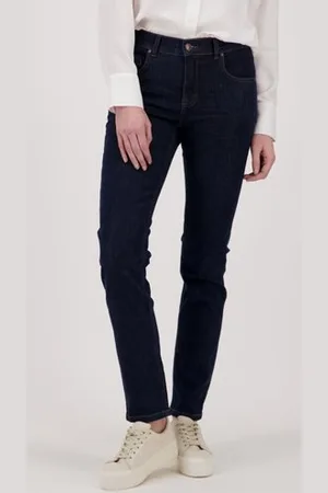 Angels Donkerblauwe jeans - straight fit