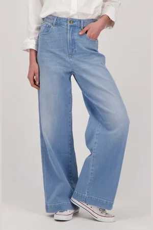 Liberty Island Lichtblauwe jeans - Wide leg fit