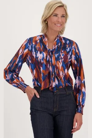 Claude Arielle Fijne blouse met print