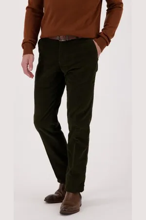 Brassville Kaki chino in corduroy - Vancouver - regular fit
