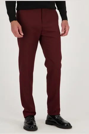 Dansaert Black Bordeaux kostuumbroek - Slim fit