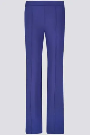 Claude Arielle Navy broek met elastische taille
