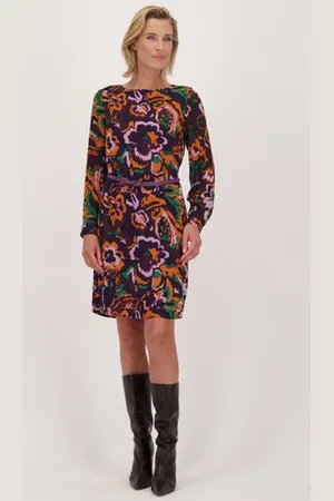 Claude Arielle Kleedje met kleurrijke print