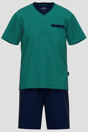 Liberty Island Blauwe pyjamaset met T-shirt en short