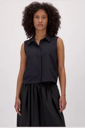 JDY Zwarte mouwloze blouse