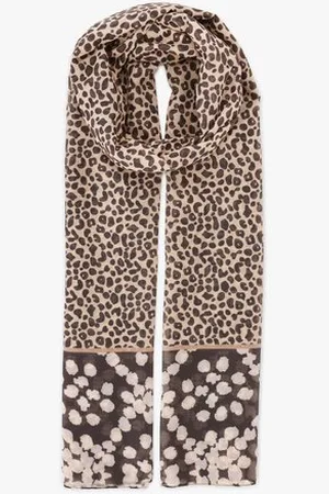 More & More Fijn sjaaltje met print animal print